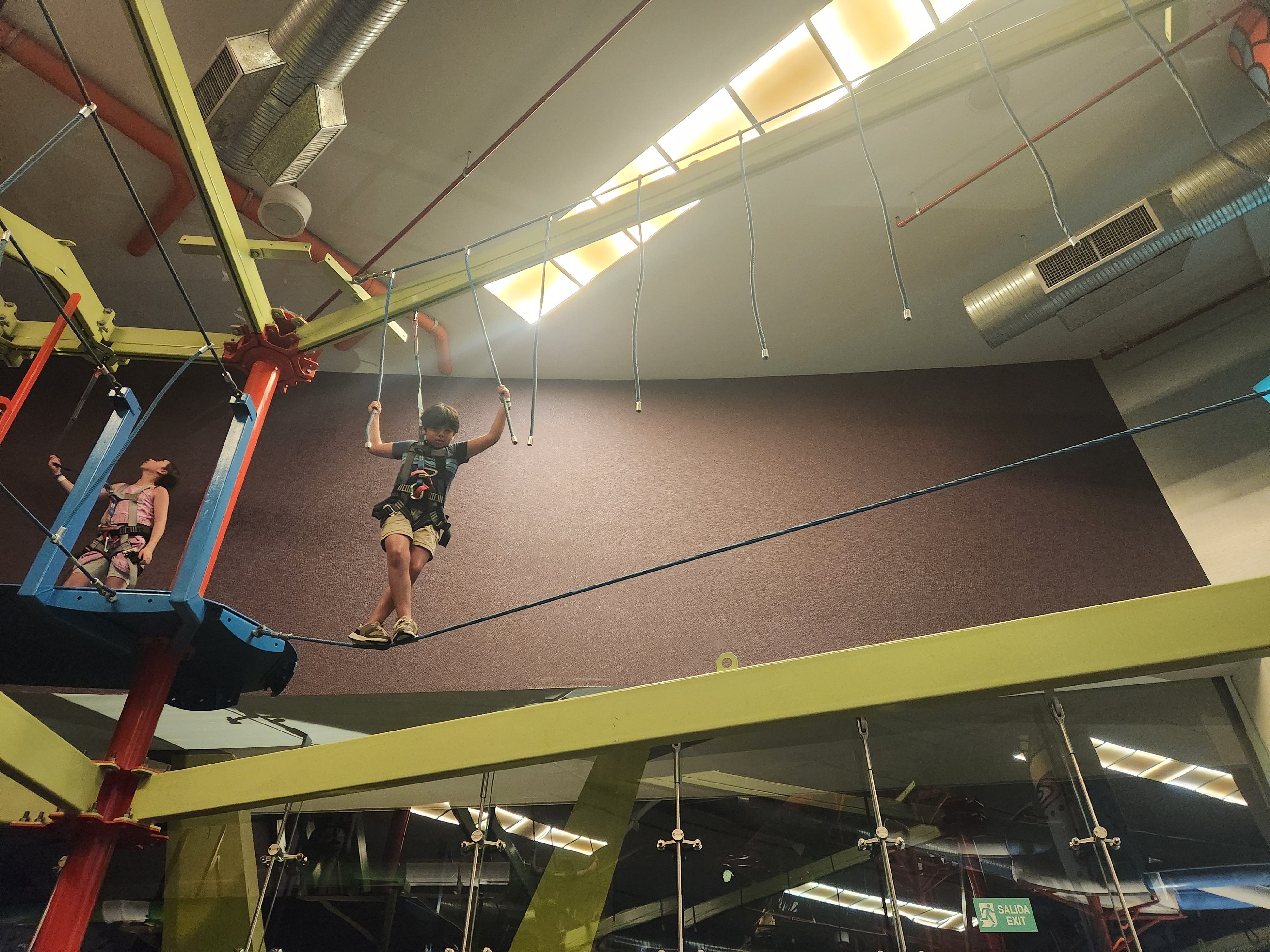 Grand Playroom ropes course and labyrinth